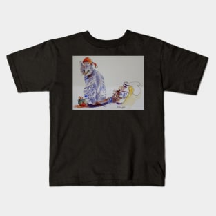 Naughty cat Kids T-Shirt